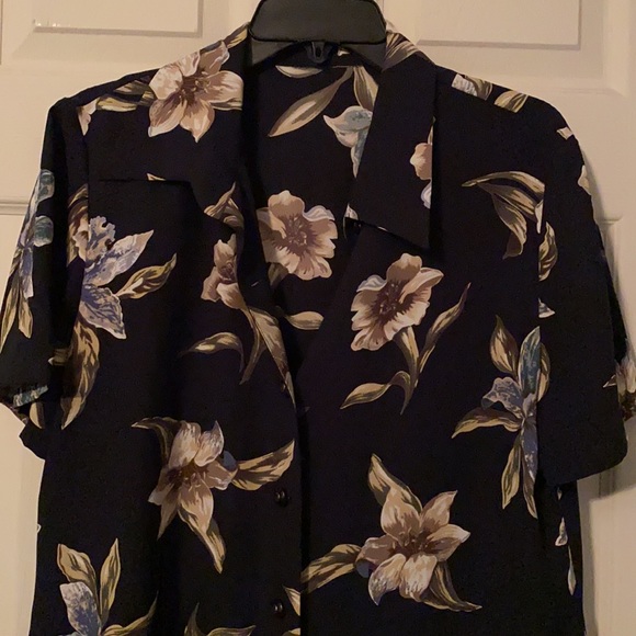 Flower print dress size large - Picture 2 of 3